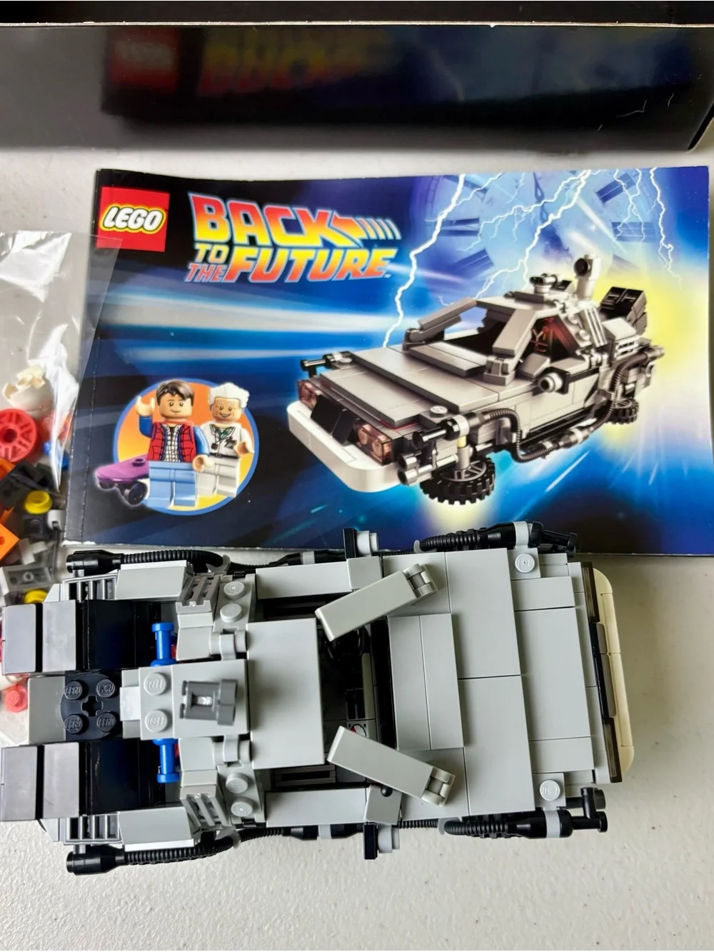 Lego: Delorean Back To The Future Set 21103 Complete